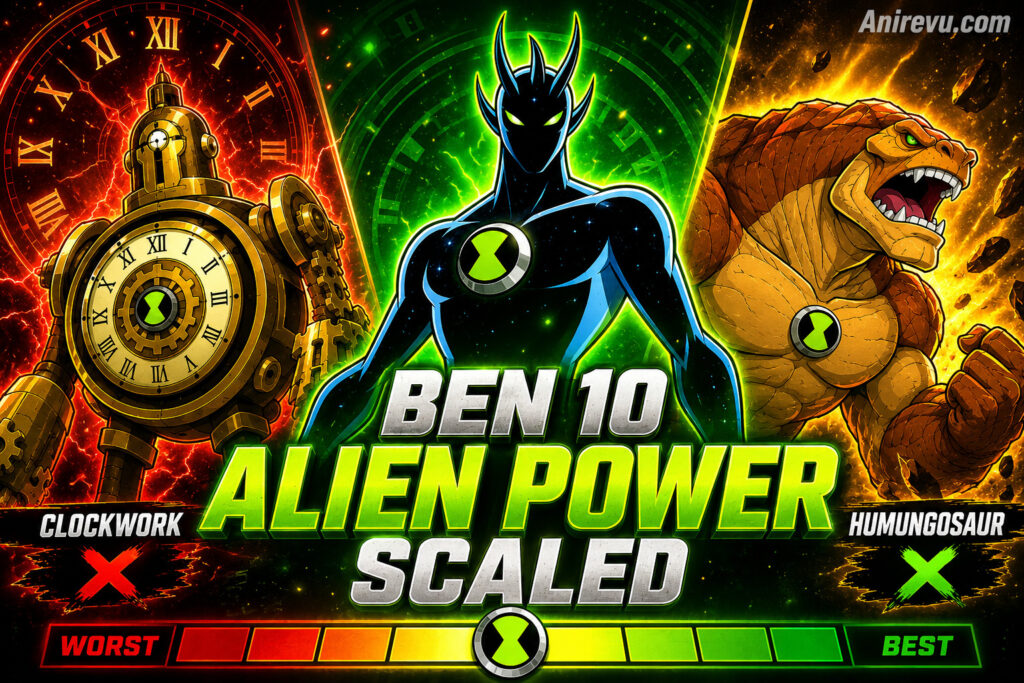 Ben 10 Ultimate Alien Power Scaling (2026) – Every Alien Ranked