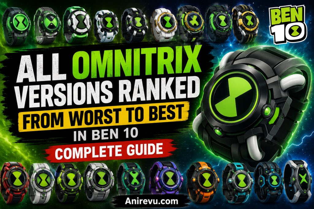 Discover all Omnitrix versions in Ben 10 ranked from worst to best. Learn about the Biomnitrix, Ultimatrix, Completed Omnitrix, Anti-Trix, Nemetrix, and more in this complete guide.